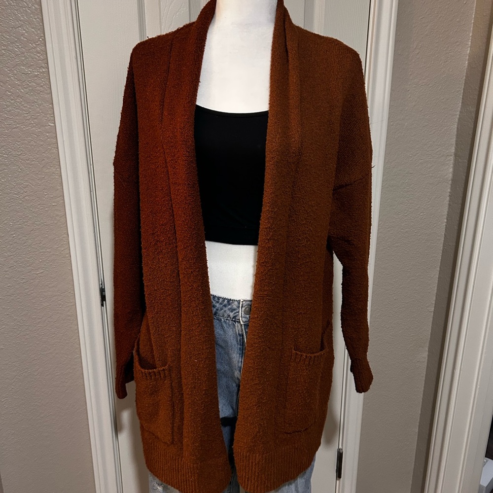 Staccato Women's Rich Brown Cardigan